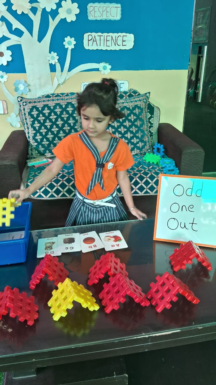 Play-based learning in Pre-Primary 1 at First Cry Noida