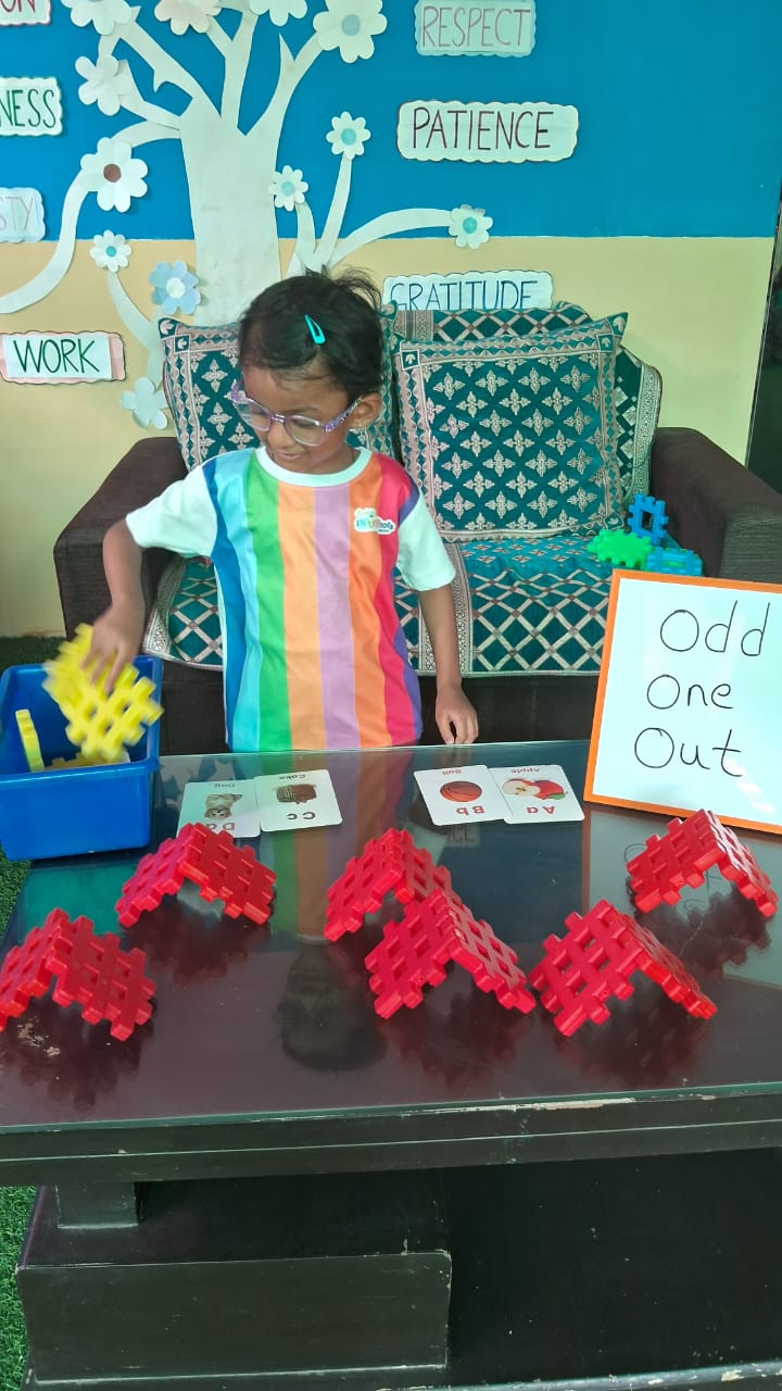 Pre-Primary 1 (LKG) classroom learning at First Cry Noida, Sector 51