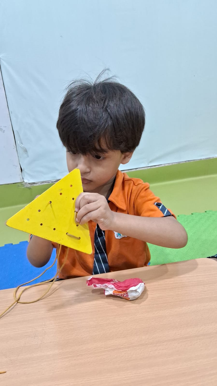 Language and expression activity in Pre-Primary 2 at First Cry Noida