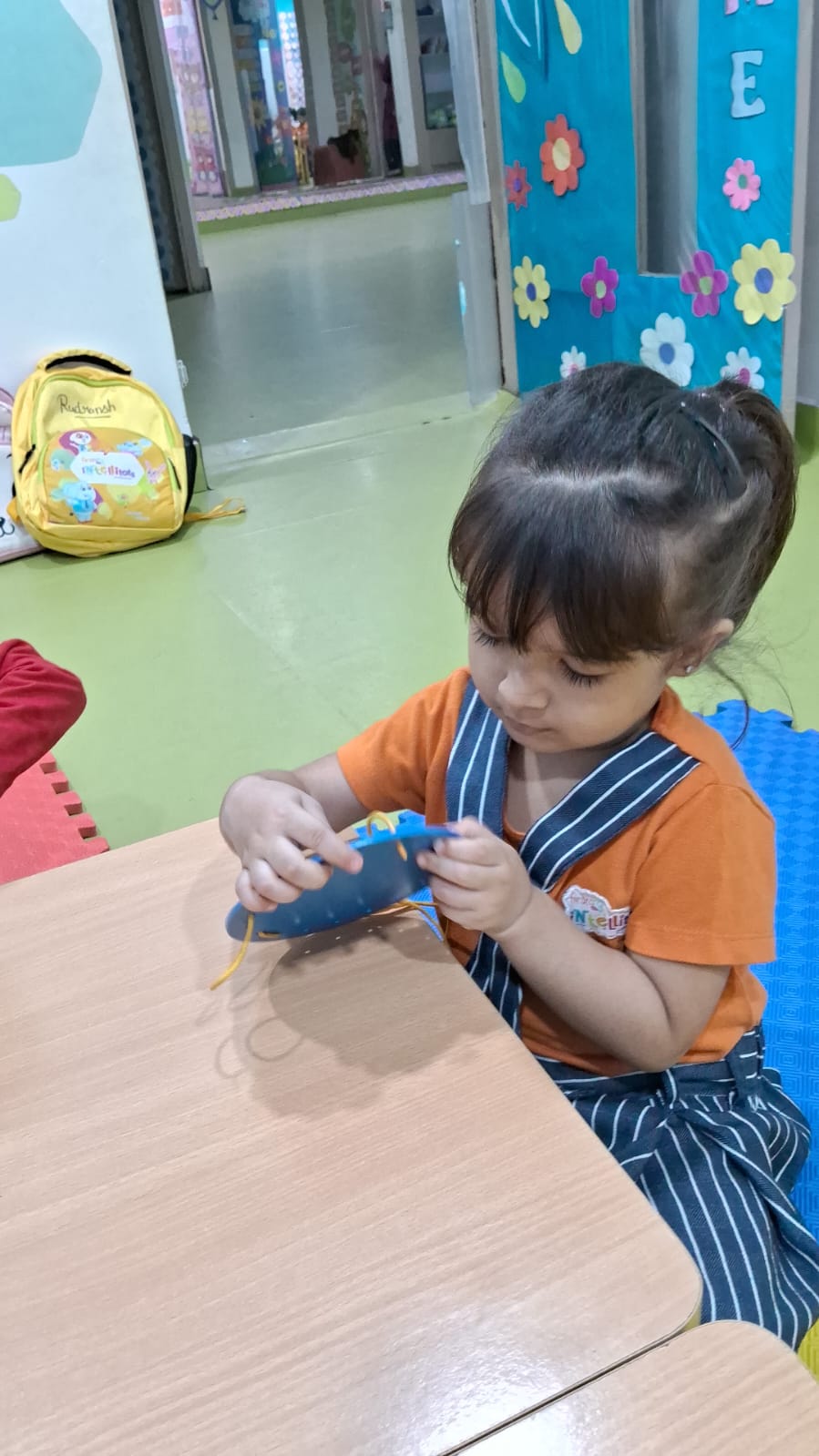 Memory and matching game in LKG at First Cry Noida